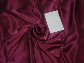 100% PURE SILK SATIN FABRIC 80 GRAMS MAGENTA COLOR 44" wide MIX_SATIN[8]