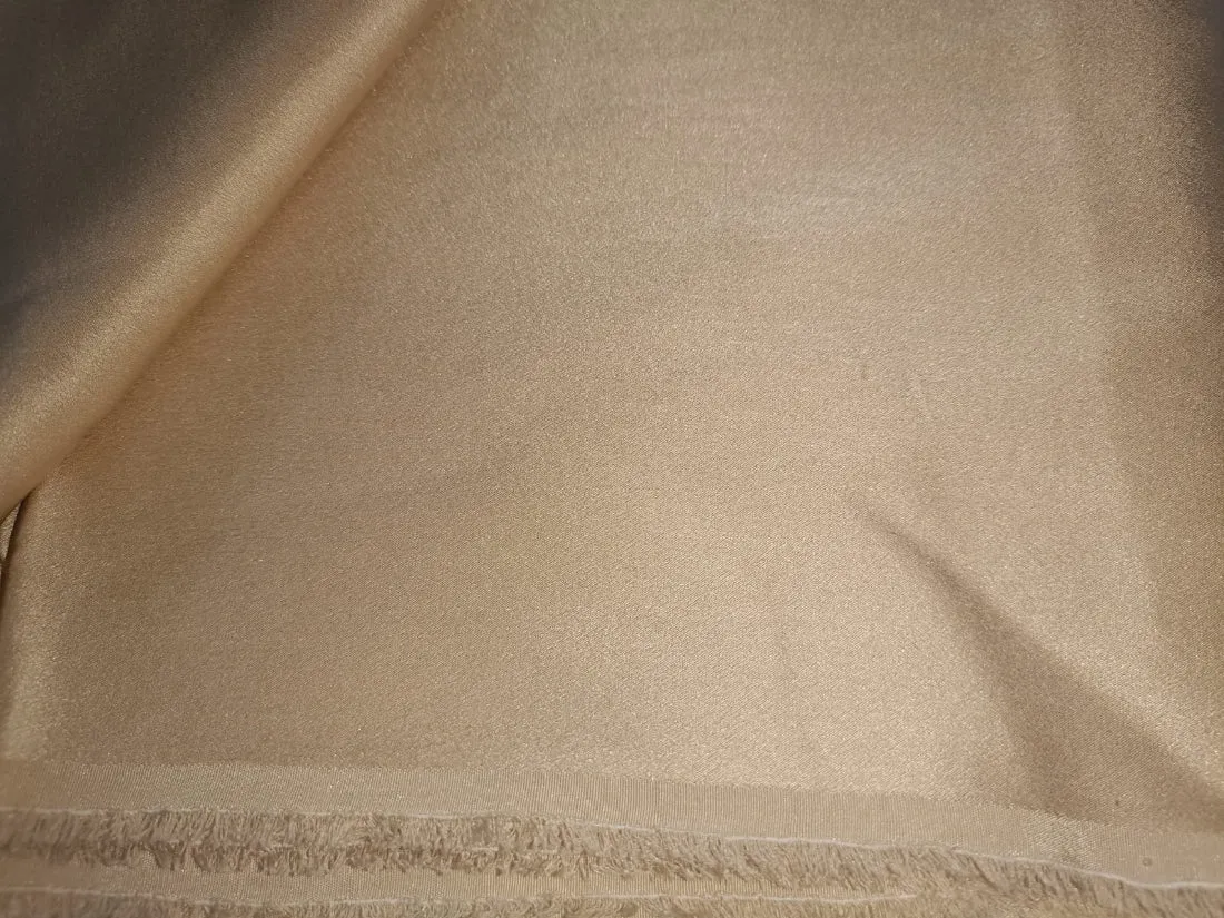 100% PURE SILK SATIN FABRIC 95 GRAMS DUSTY ROSE colour 54&quot; wide 7078