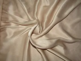100% Silk Satin fabric 54" wide CREAM  100 grams  [26.67 momme] [13000]