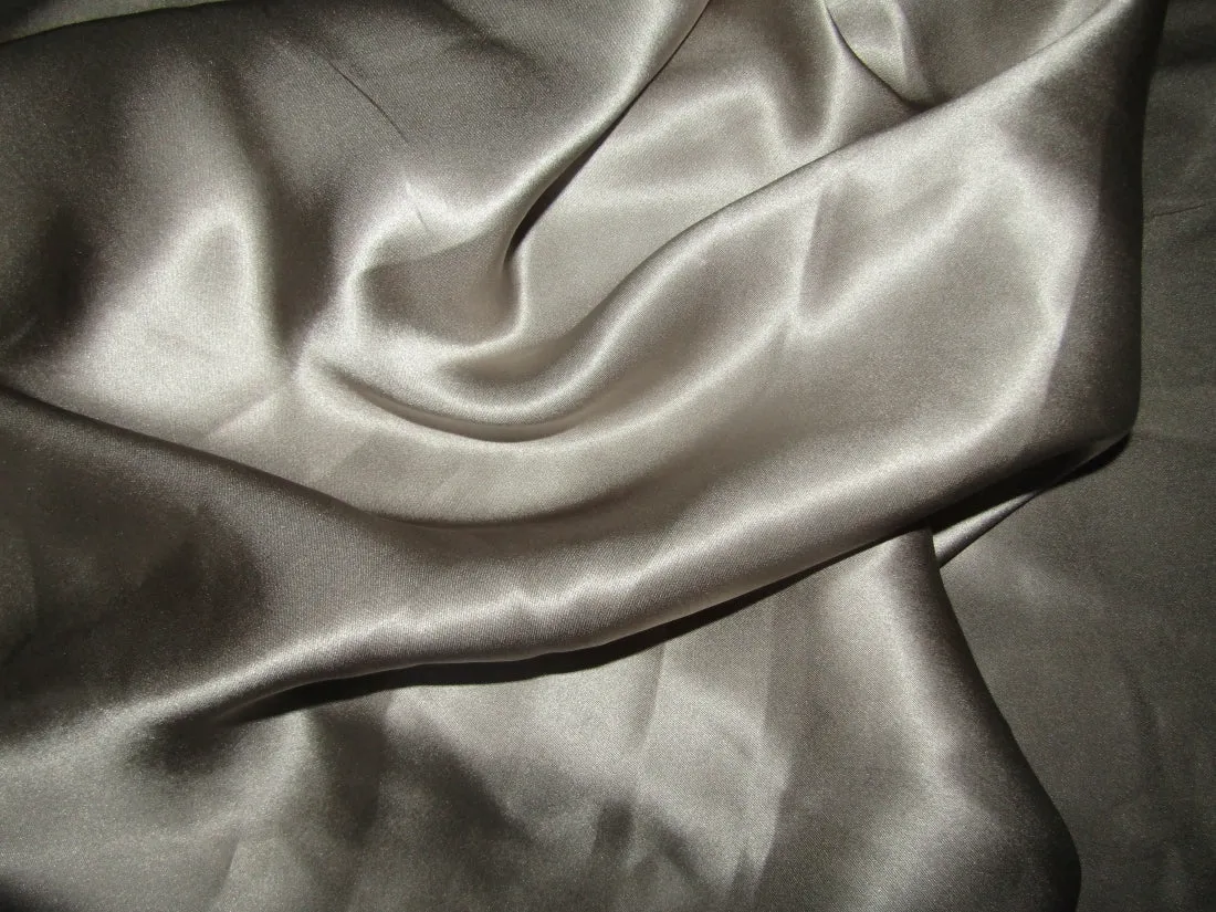 100% Silk Satin fabric 54" wide SAND GOLD 90 grams [24 momme]