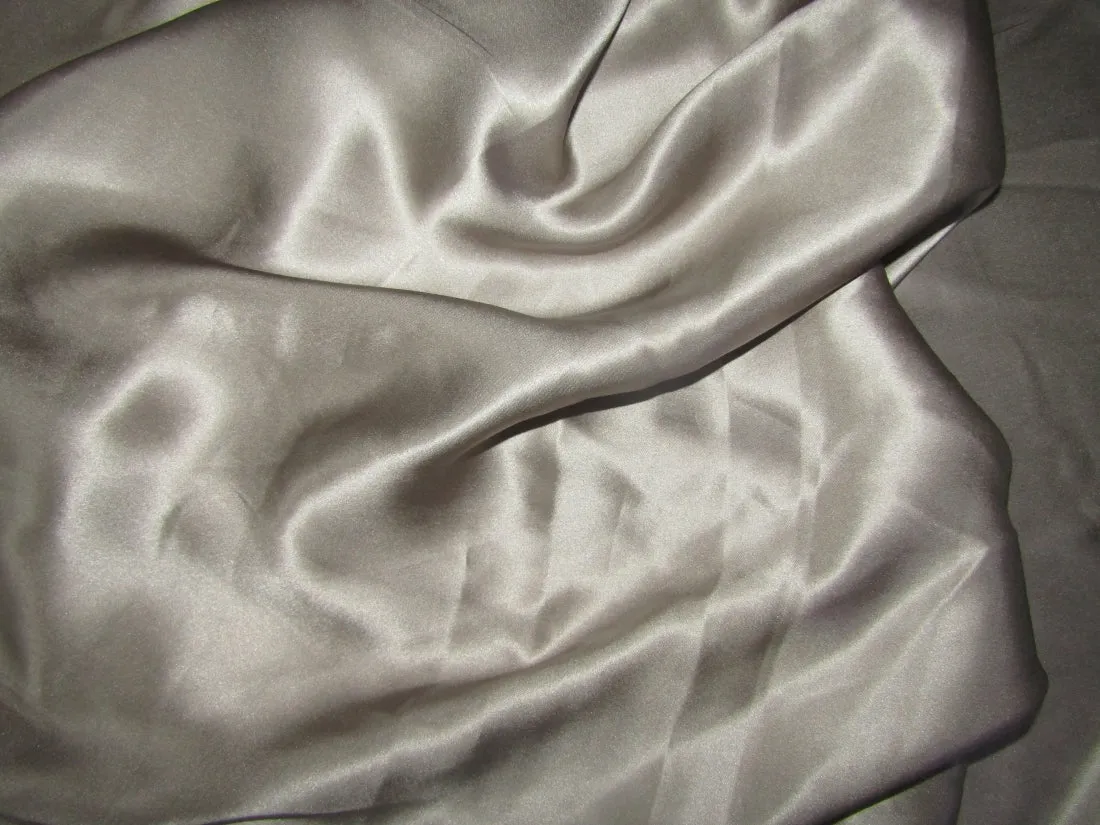 100% Silk Satin fabric 54" wide SAND GOLD 90 grams [24 momme]