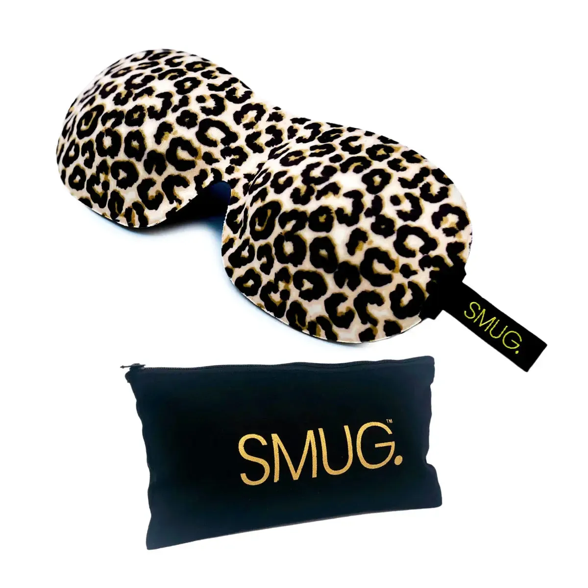 Animal Print Contoured 3D Blackout Sleep Mask