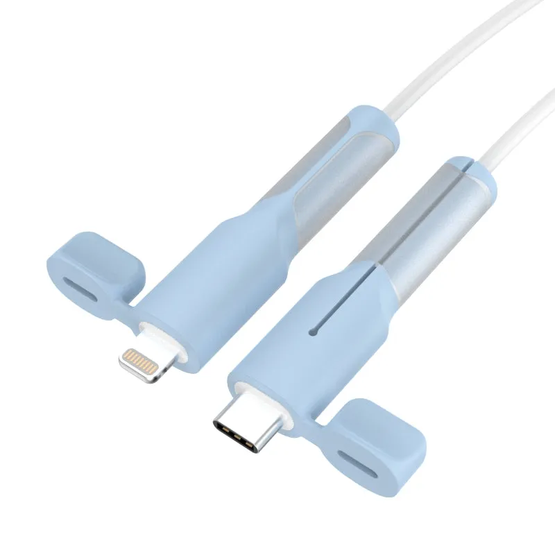 Apple/Android Compatible Anti-Break/Dust and Water Resistant USB Cable Protection Sleeve