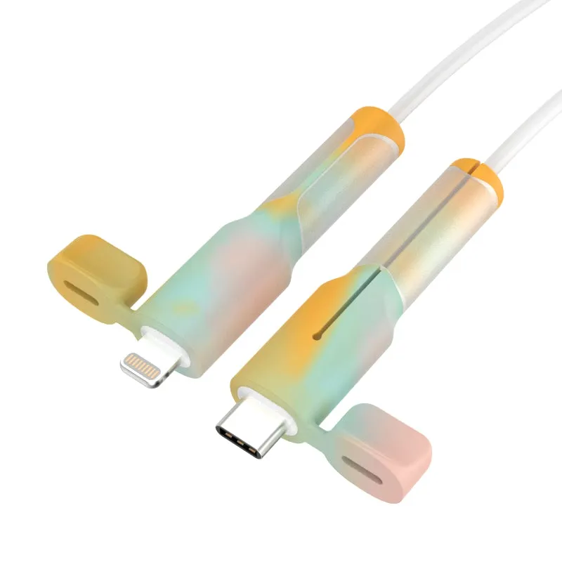 Apple/Android Compatible Anti-Break/Dust and Water Resistant USB Cable Protection Sleeve