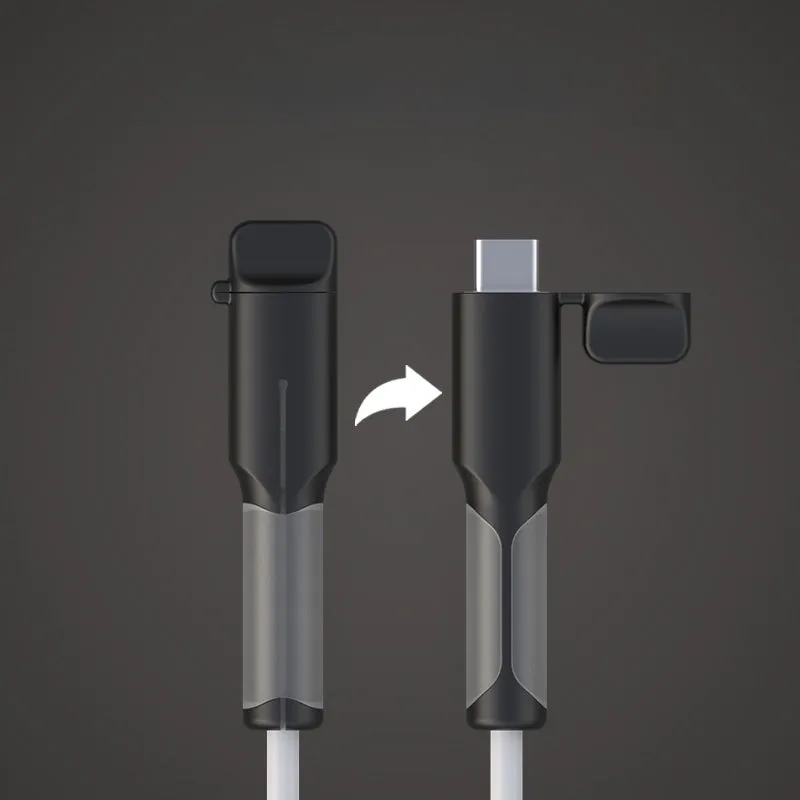 Apple/Android Compatible Anti-Break/Dust and Water Resistant USB Cable Protection Sleeve
