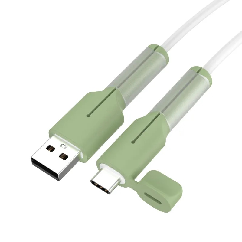 Apple/Android Compatible Anti-Break/Dust and Water Resistant USB Cable Protection Sleeve