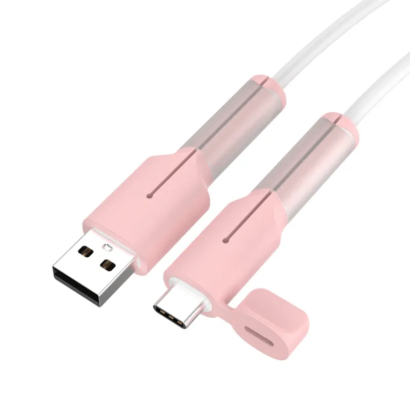 Apple/Android Compatible Anti-Break/Dust and Water Resistant USB Cable Protection Sleeve