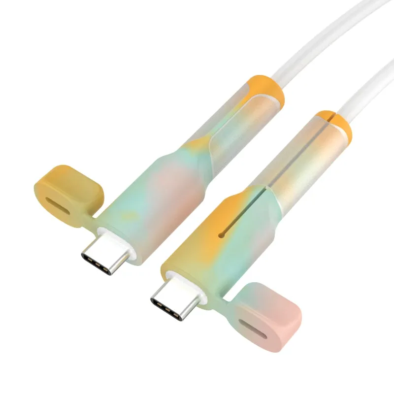 Apple/Android Compatible Anti-Break/Dust and Water Resistant USB Cable Protection Sleeve