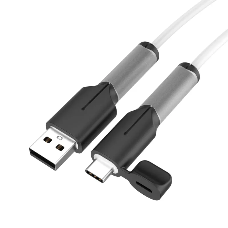 Apple/Android Compatible Anti-Break/Dust and Water Resistant USB Cable Protection Sleeve