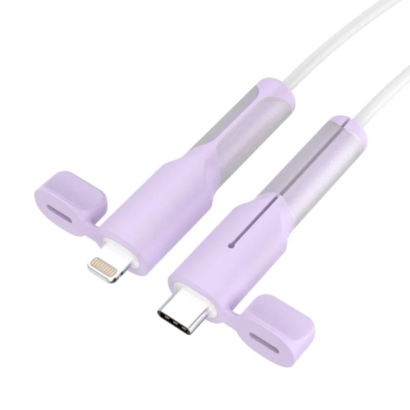 Apple/Android Compatible Anti-Break/Dust and Water Resistant USB Cable Protection Sleeve