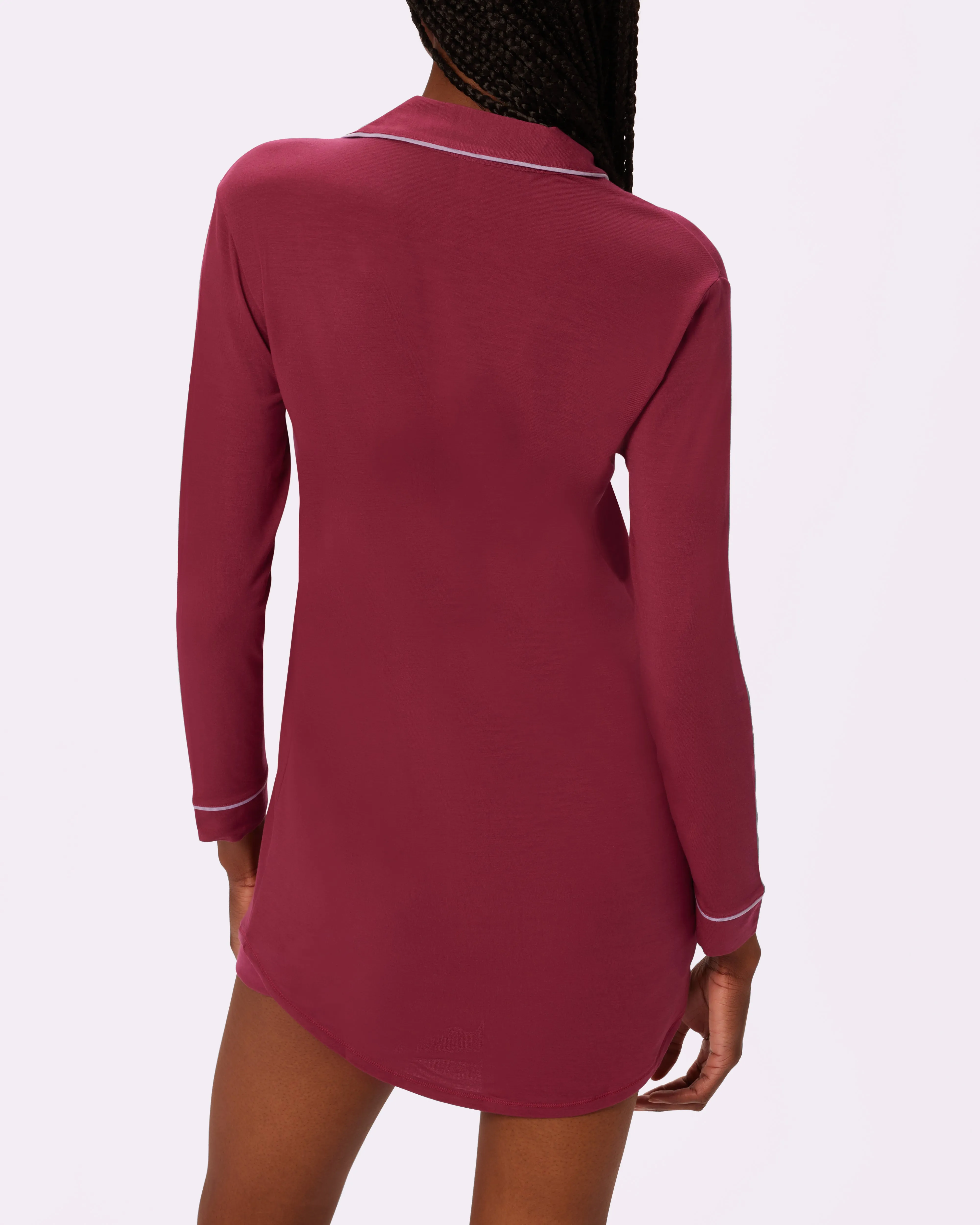 Cloud Longsleeve Button Up | SuperSoft | Archive (Lambrusco)