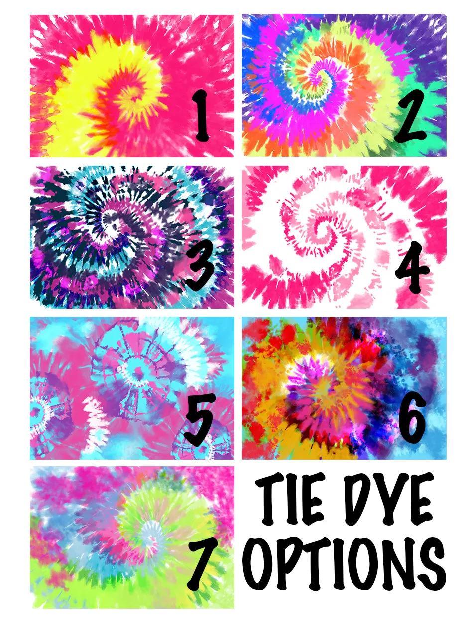 Custom Tie Dye Face Mask - Choose Your Colors