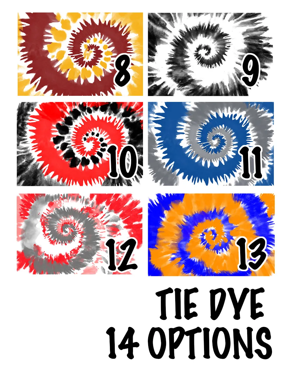 Custom Tie Dye Face Mask - Choose Your Colors