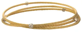 Diamond Triple Bangle