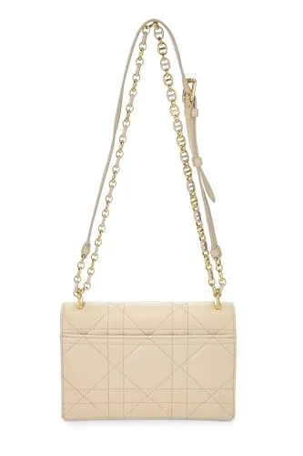 Dior,  Beige Cannage Lambskin Miss Caro Bag Mini, Beige