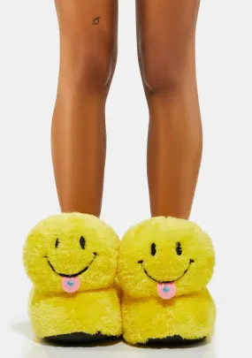 Ditch Reality Fuzzy Slippers