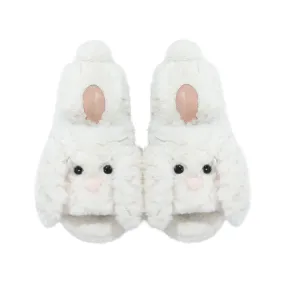 Doozoo Dynamic Fuzzy Slipper In White