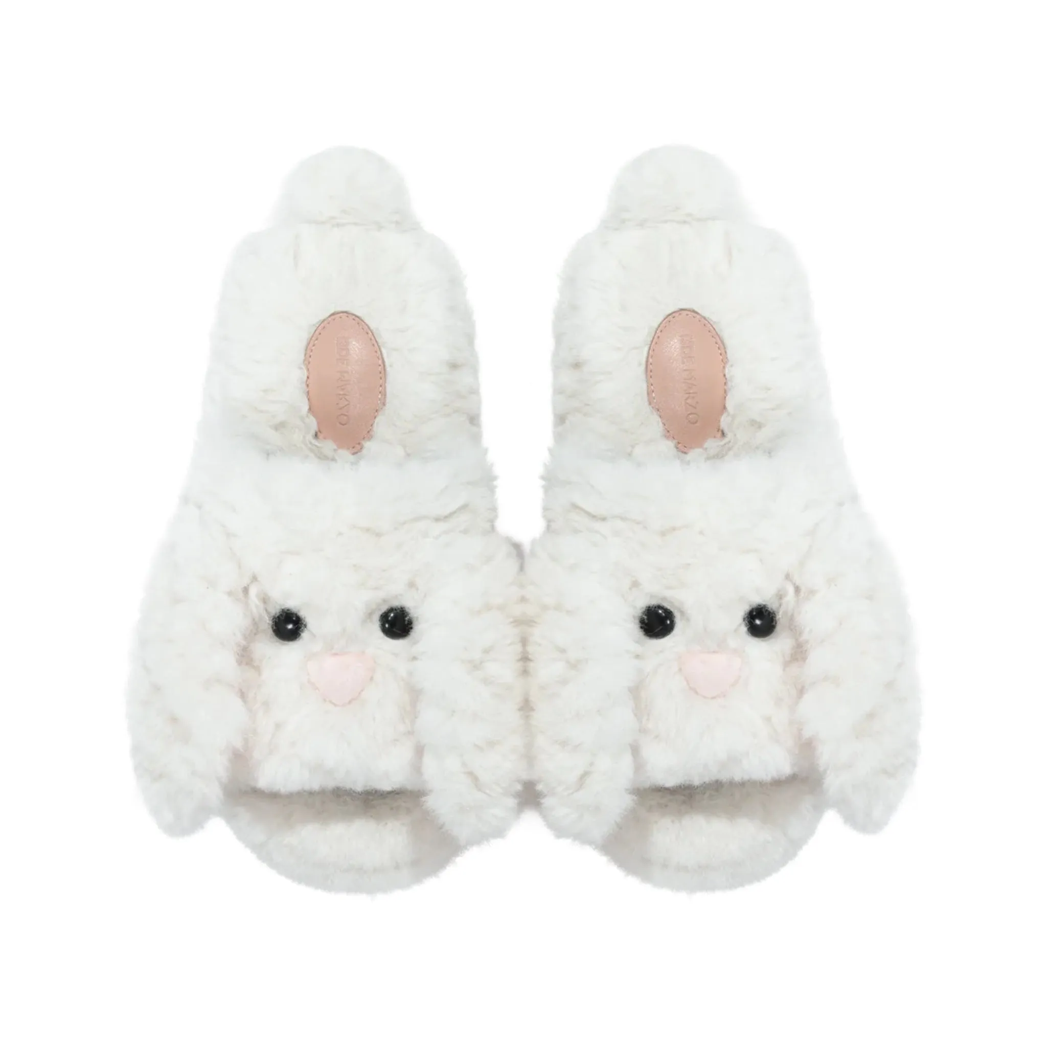 Doozoo Dynamic Fuzzy Slipper In White