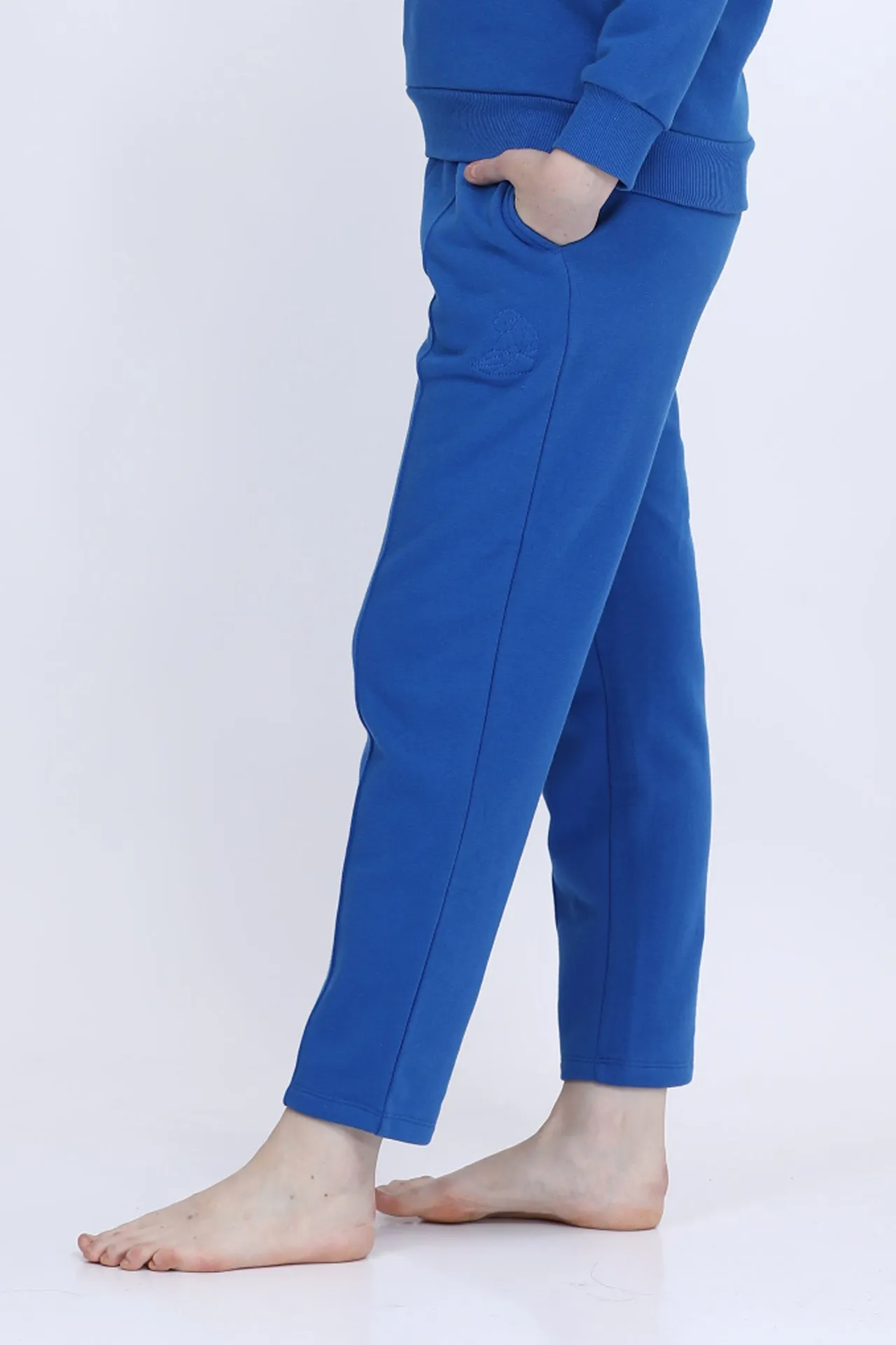 Fleece Blue Fashion Surf Jogger
