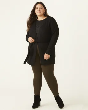 Gina Belted Cardigan | Black