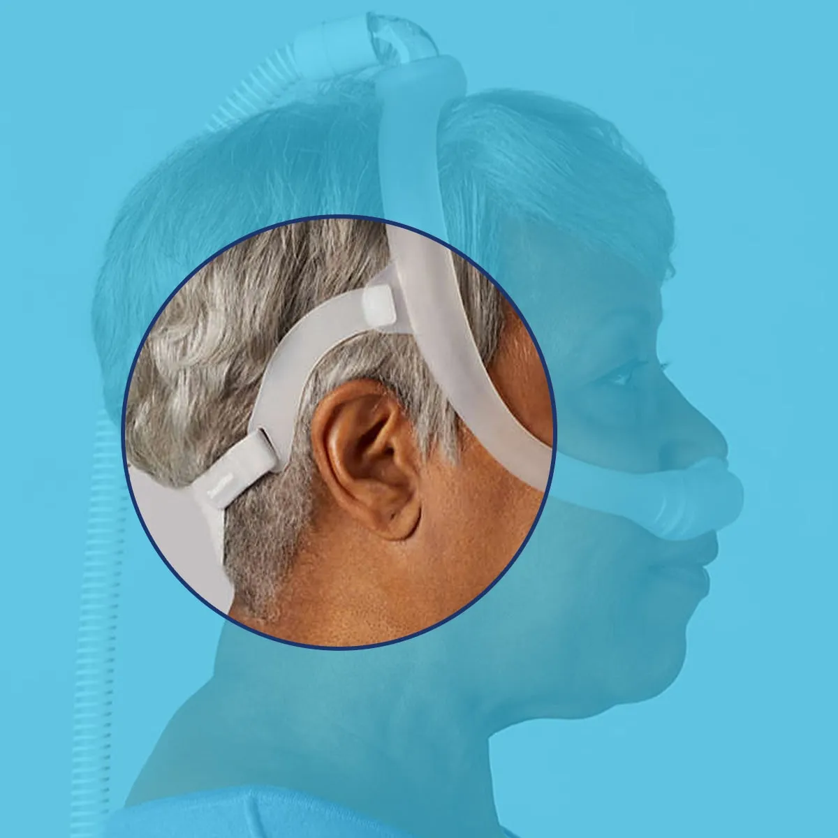 Headgear (with Arms) for DreamWear Nasal & Nasal Pillow CPAP/BiPAP Masks