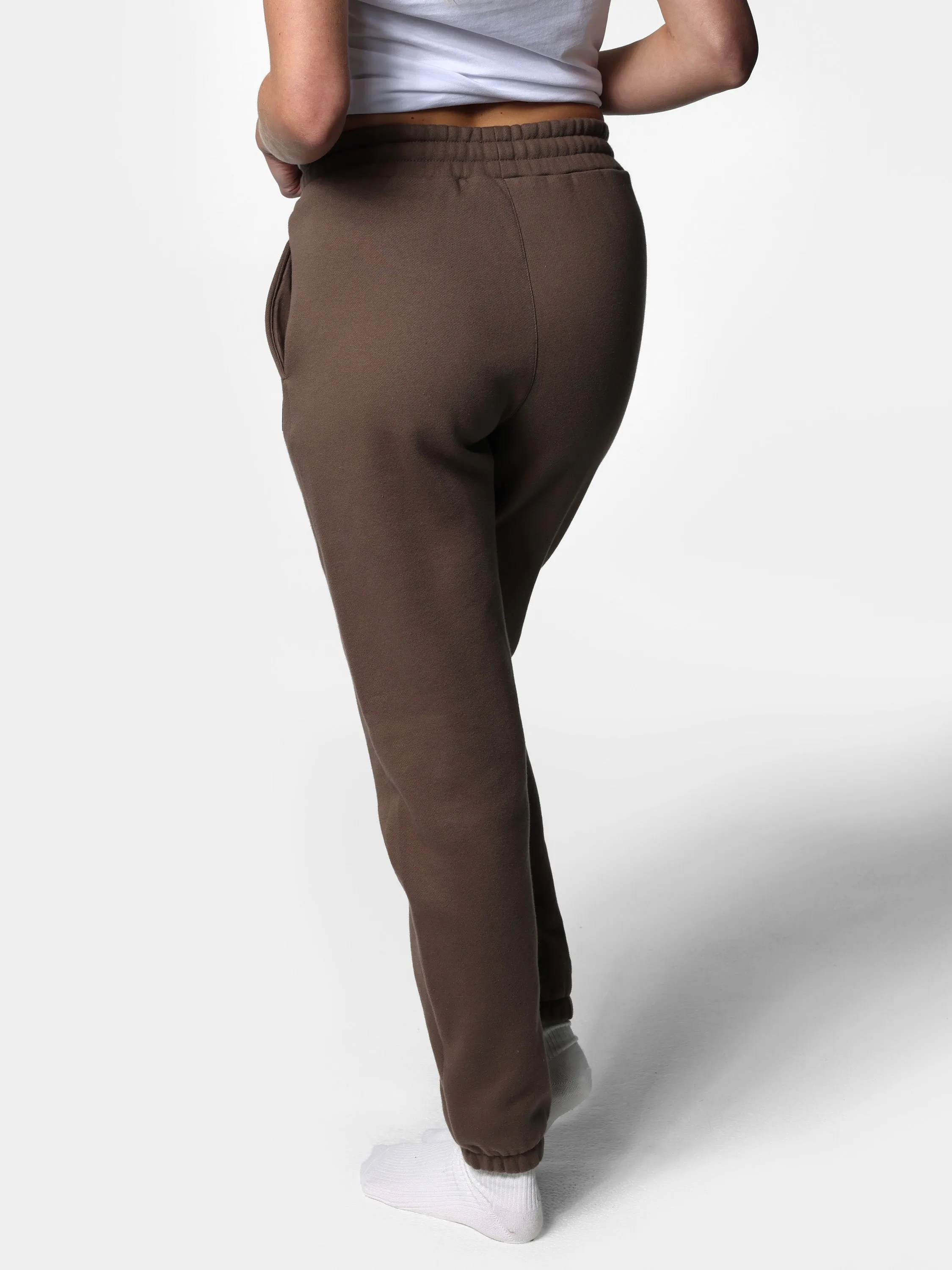 HOF11 Mini Logo Patch Chestnut Joggers
