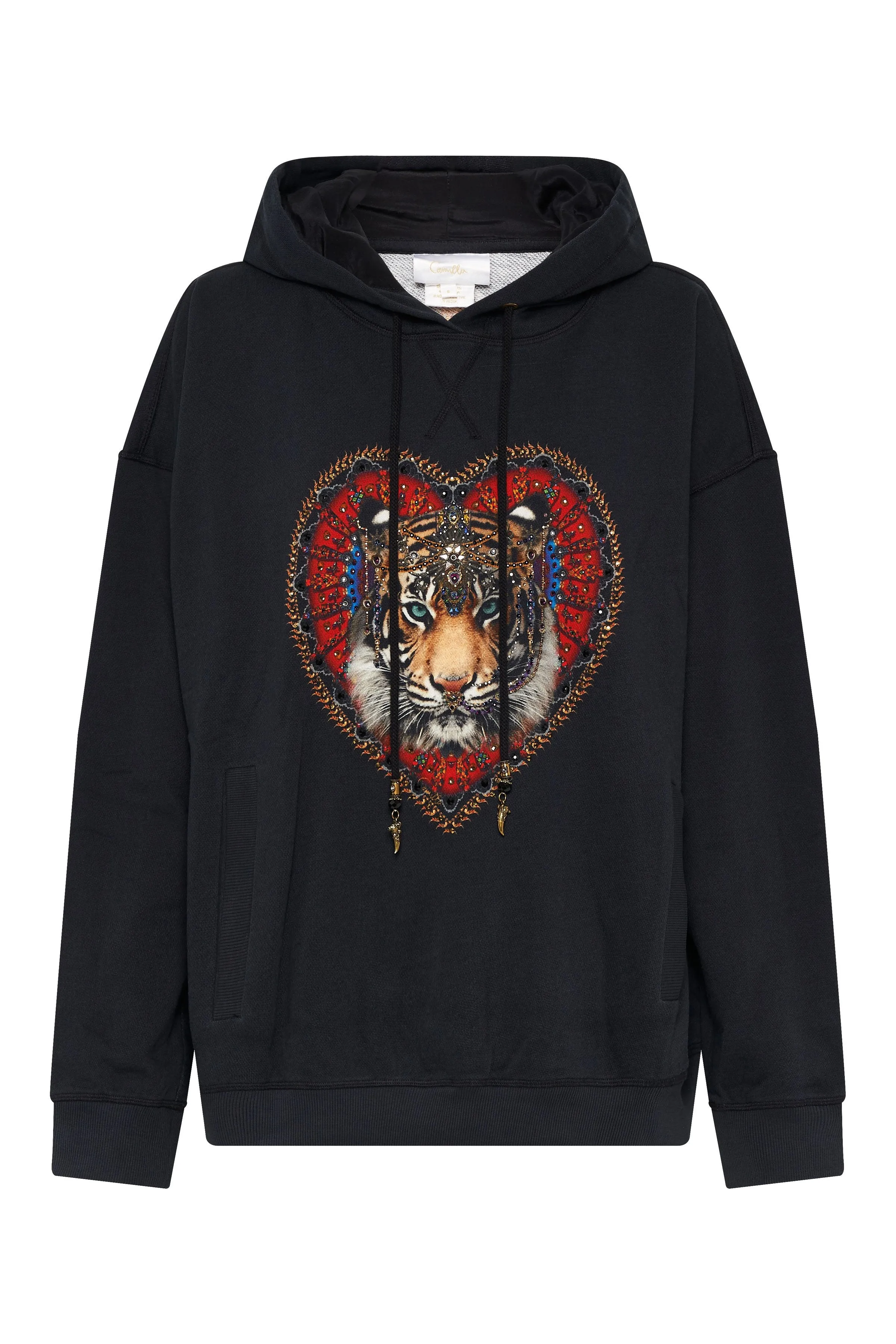 HOODIE WITH SIDE POCKETS MIDNIGHT MADNESS