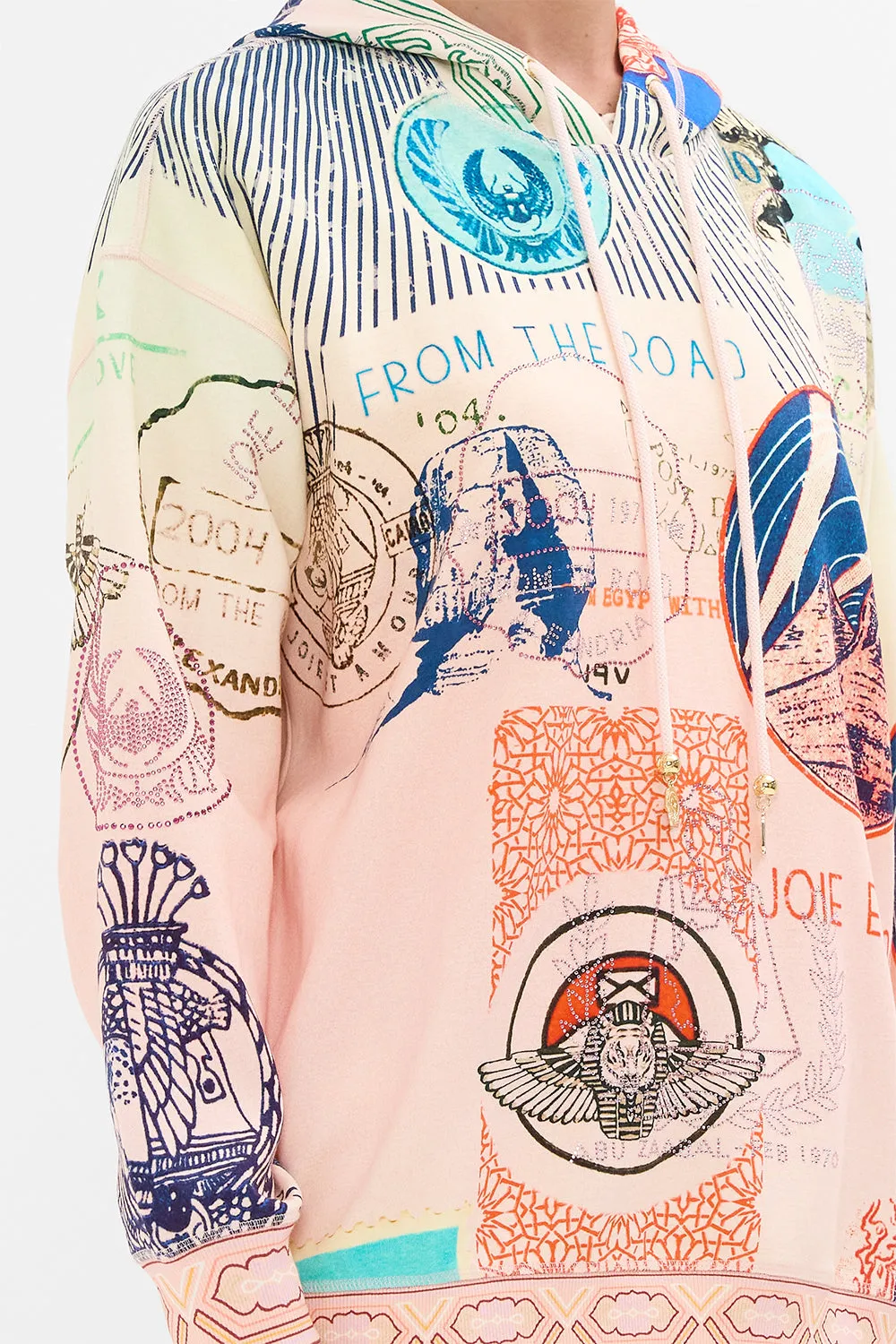 HOODY WITH POCKETS HAUTE PASSPORT