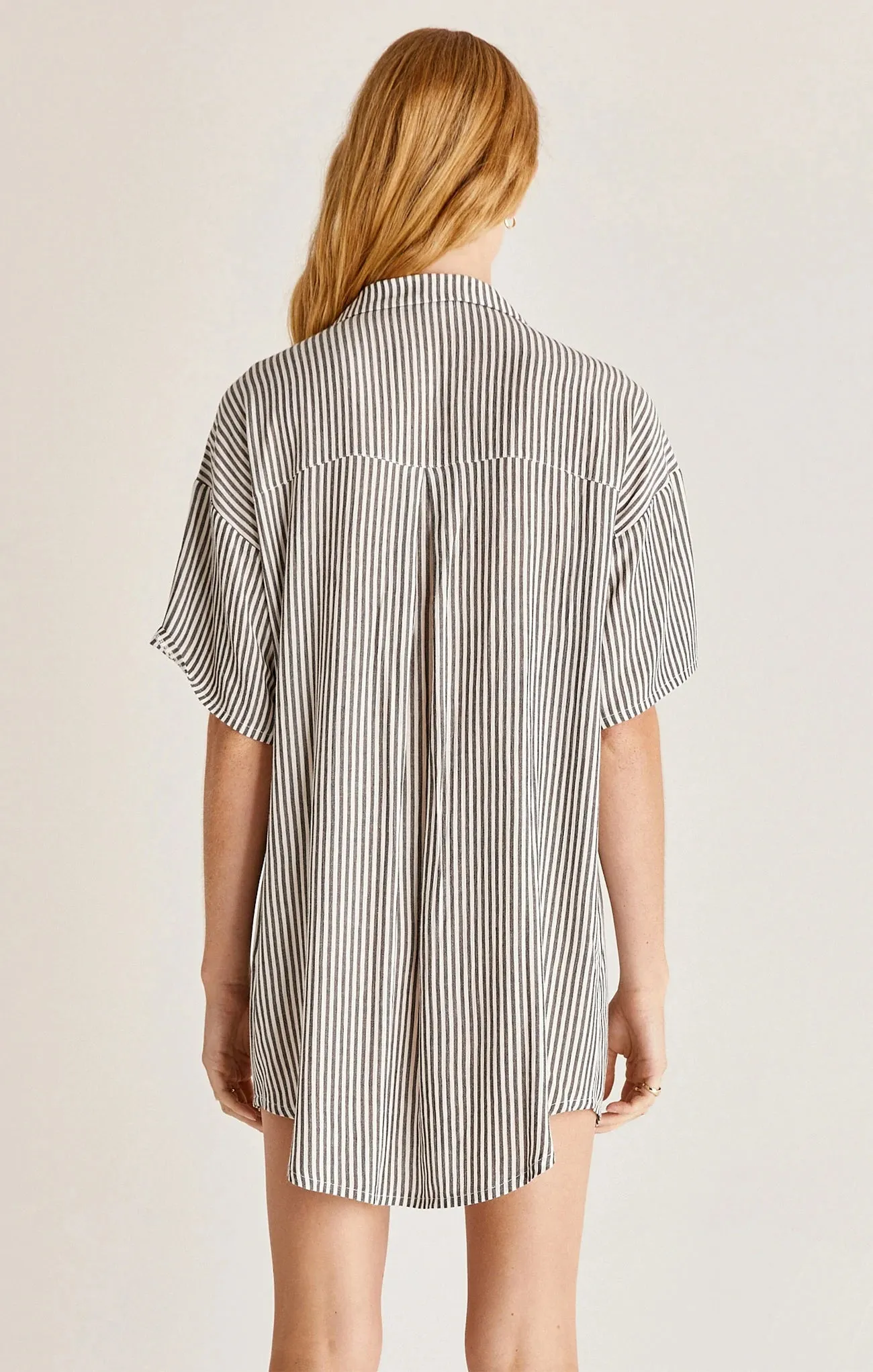 James Striped Dress