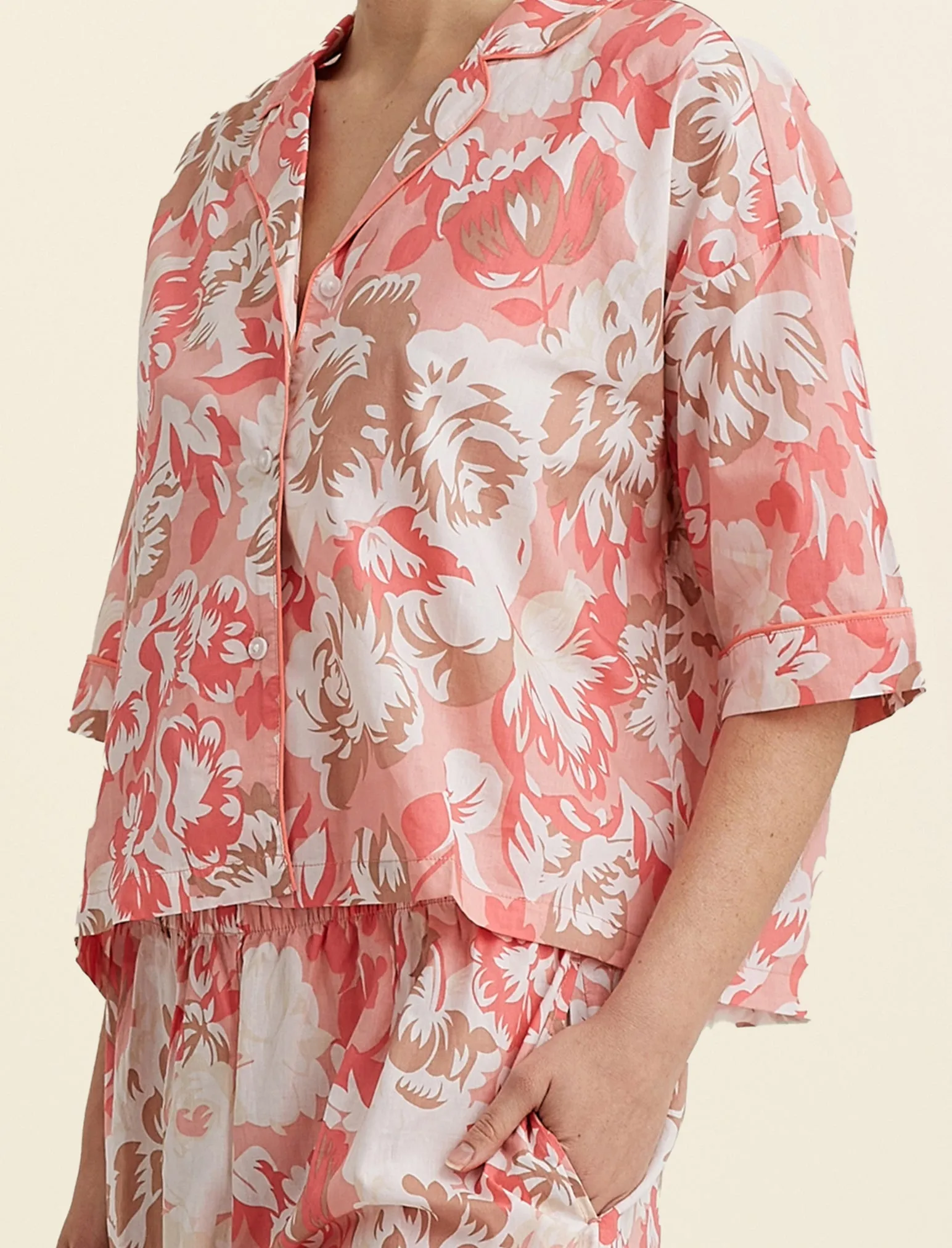 Karen Walker Ornamental Floral PJ Shirt