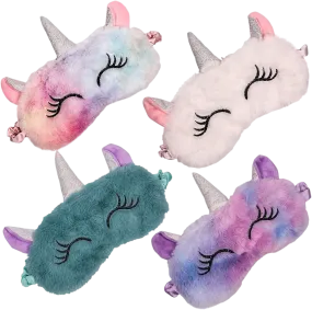 Kawaii Unicorn, Plush Sleep Mask, Assorted Colors