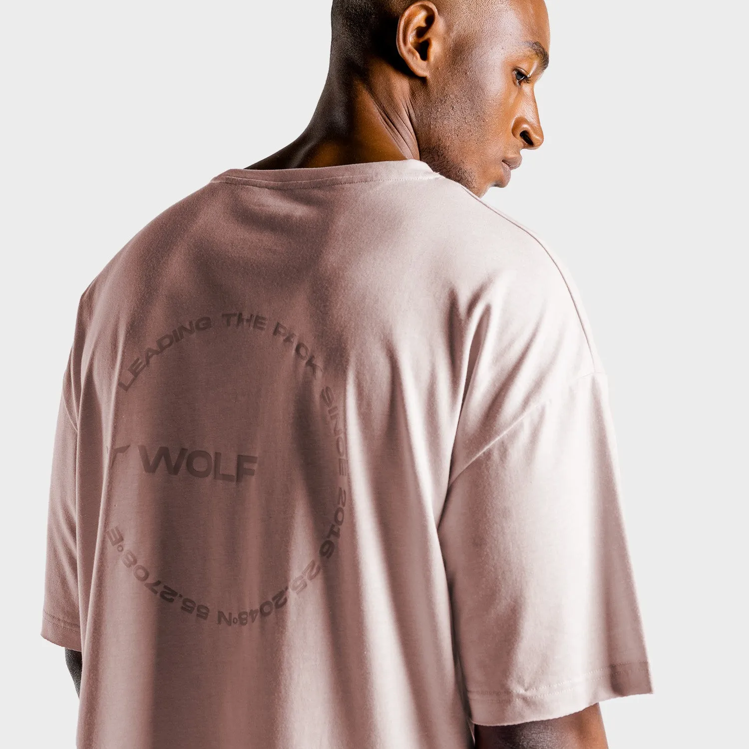 Luxe Oversize Tee - Salmon