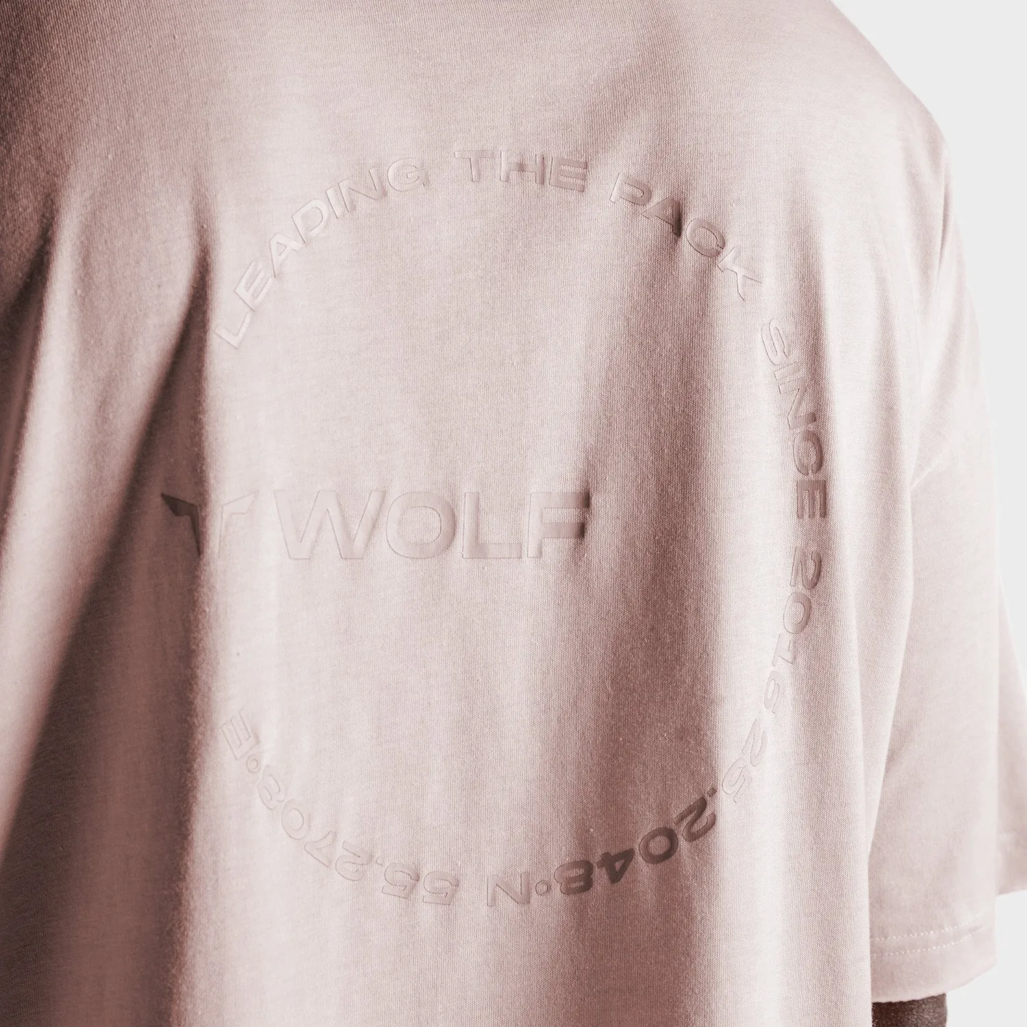 Luxe Oversize Tee - Salmon