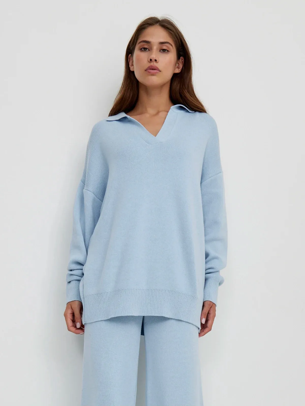 Luxury Cashmere-Like Loungewear Set