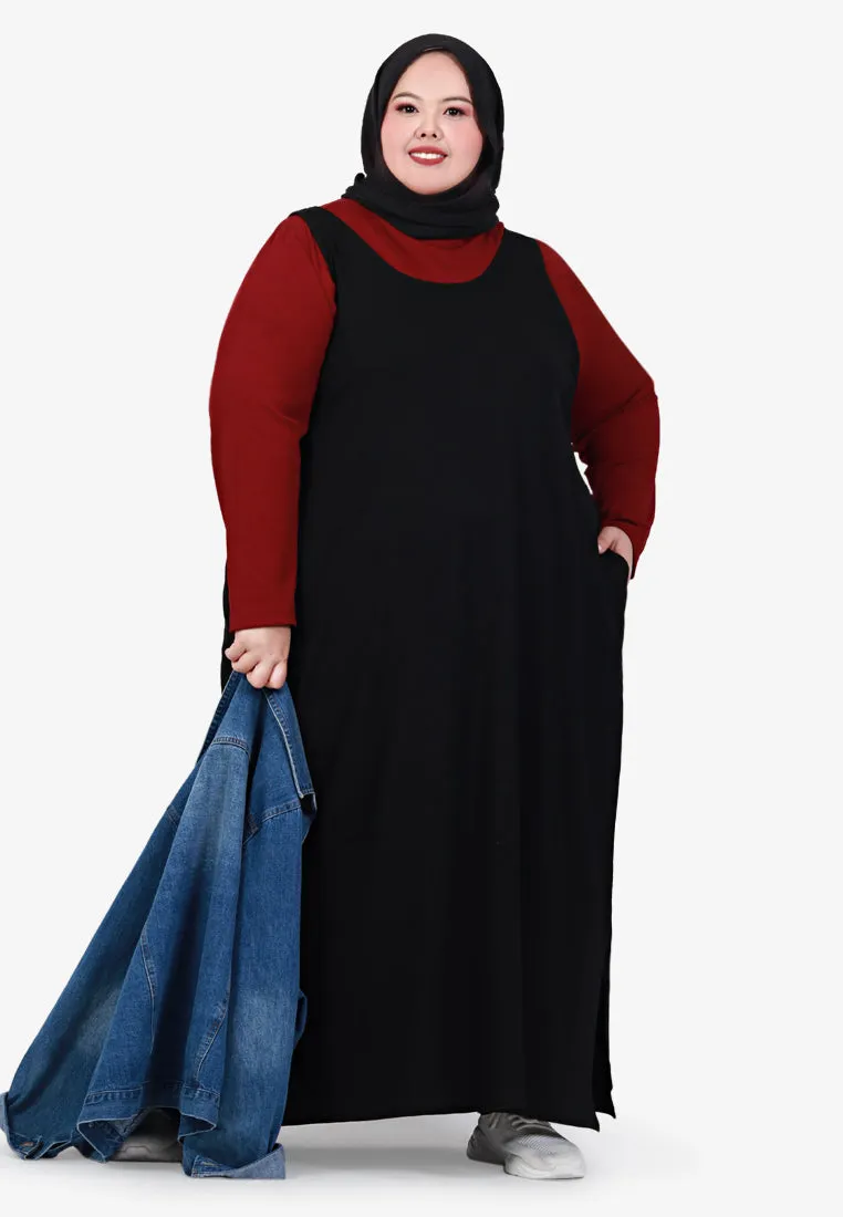 Marie Sleeveless Maxi Dress - Purple