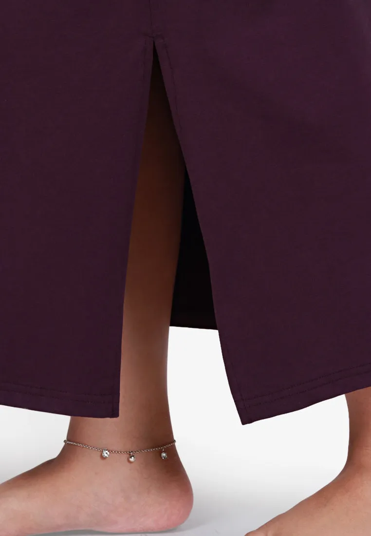 Marie Sleeveless Maxi Dress - Purple