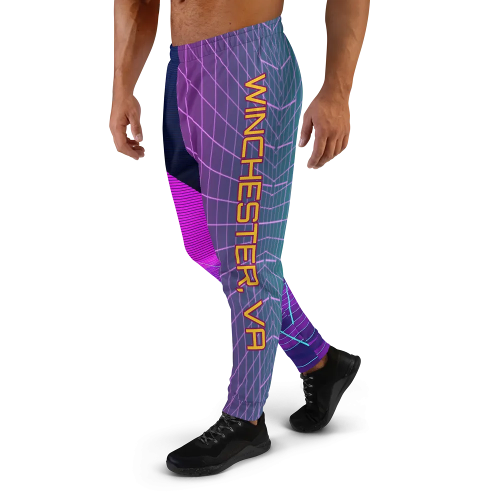 Men's Shark Pit Synthwave Joggers