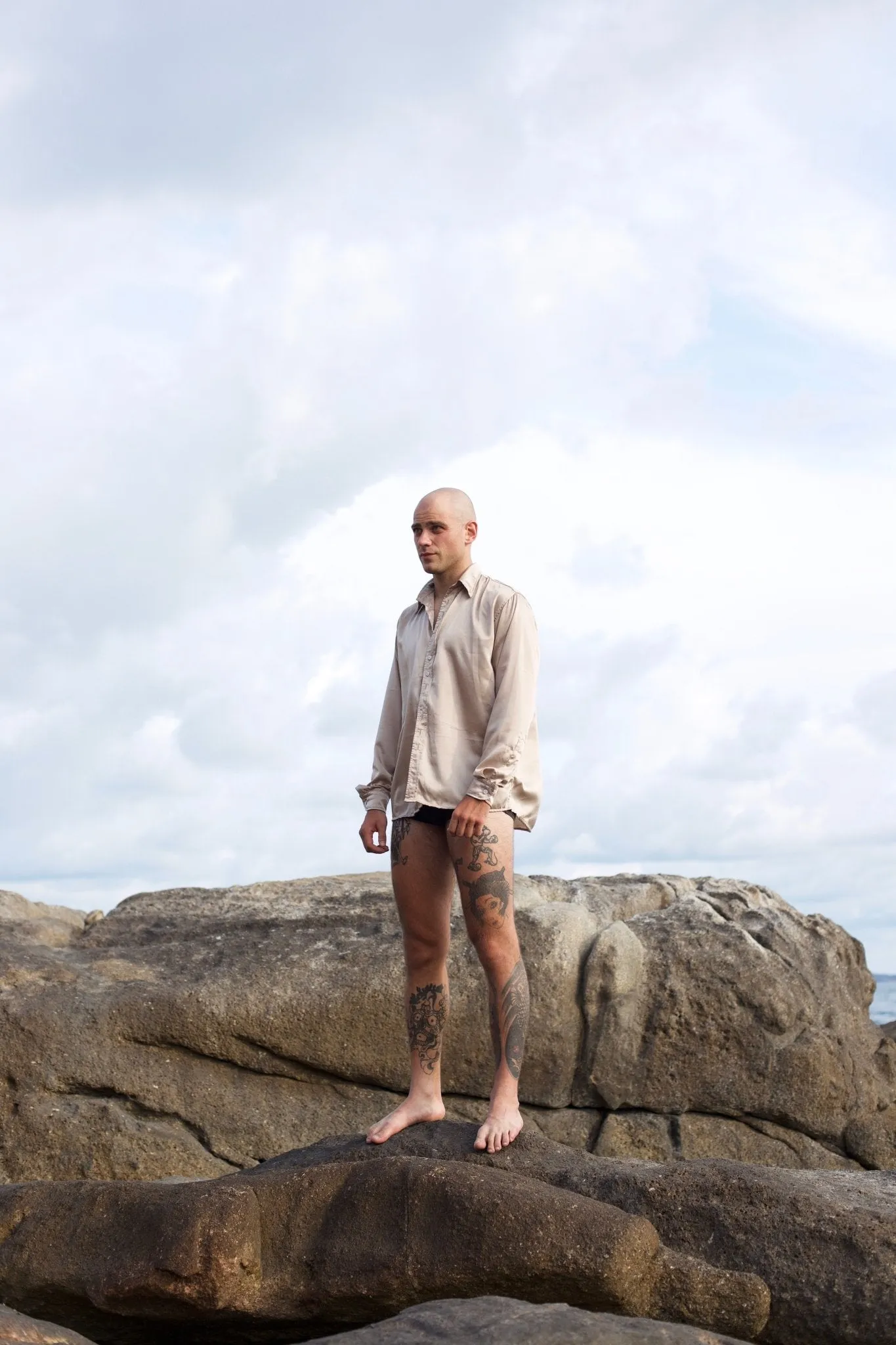 Pash Satin Oversized Shirt