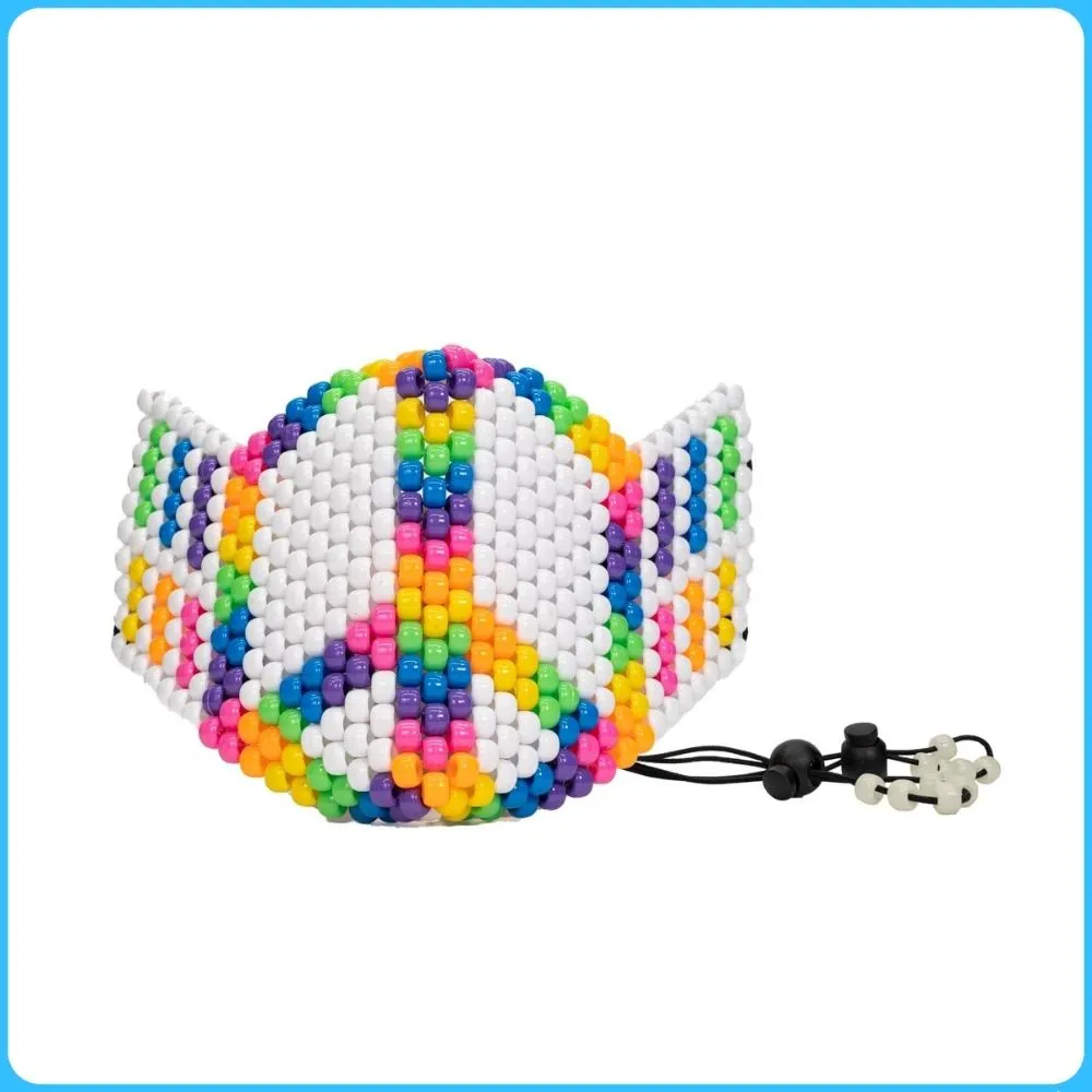 Peace Full Face Kandi Mask