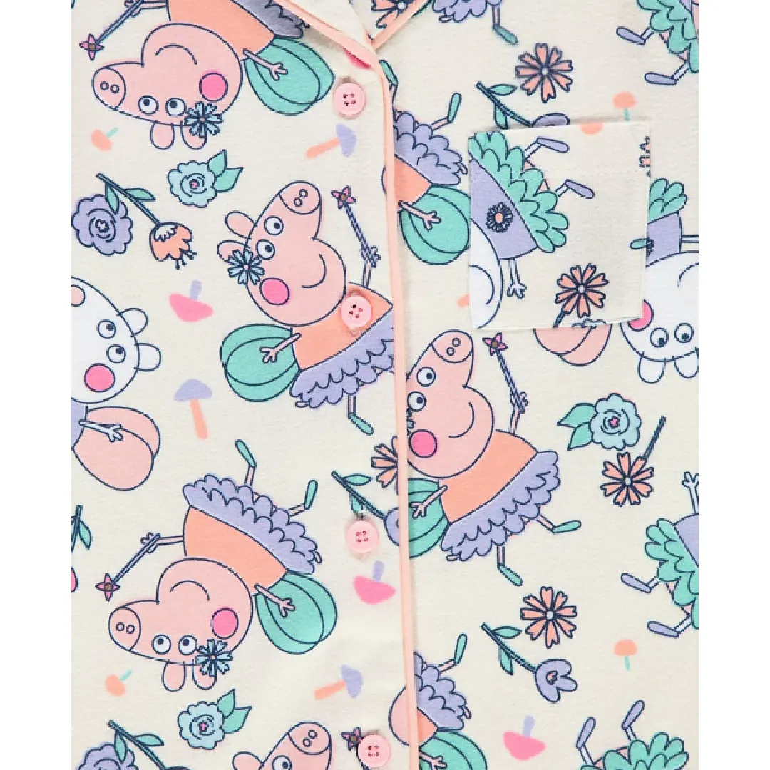 PEPPA PIG Button Up Pyjamas