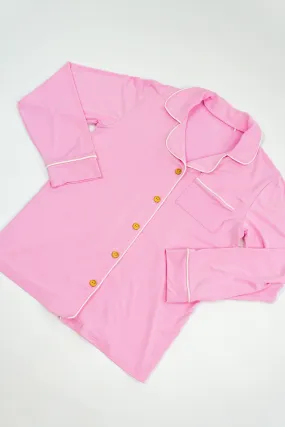 Petal | Adult Button Pajama Top