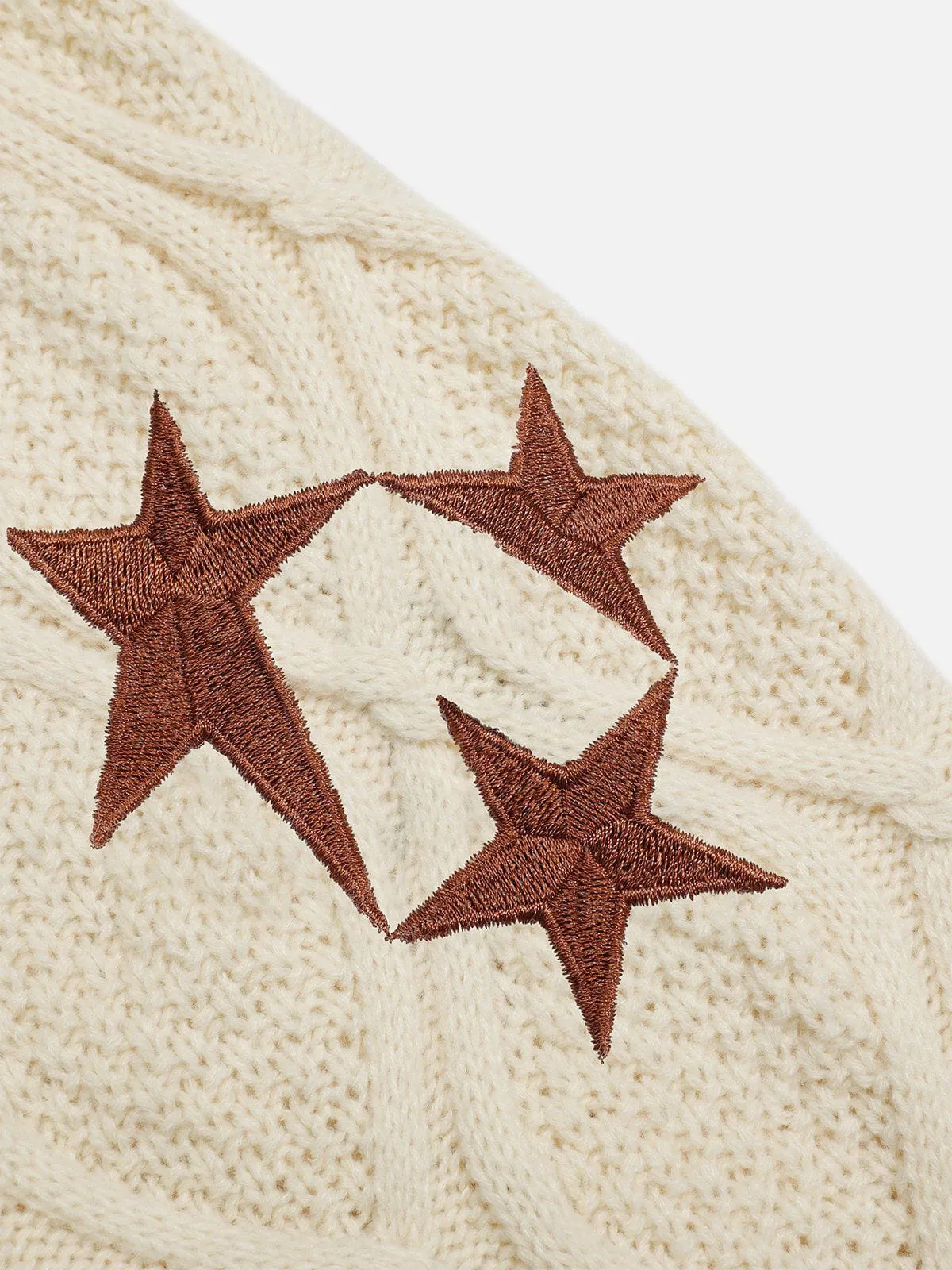 [Pre-Order]Aelfric Eden Color Blocking Star Cardigan