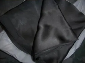 steel grey 100% silk satin 44&quot; wide