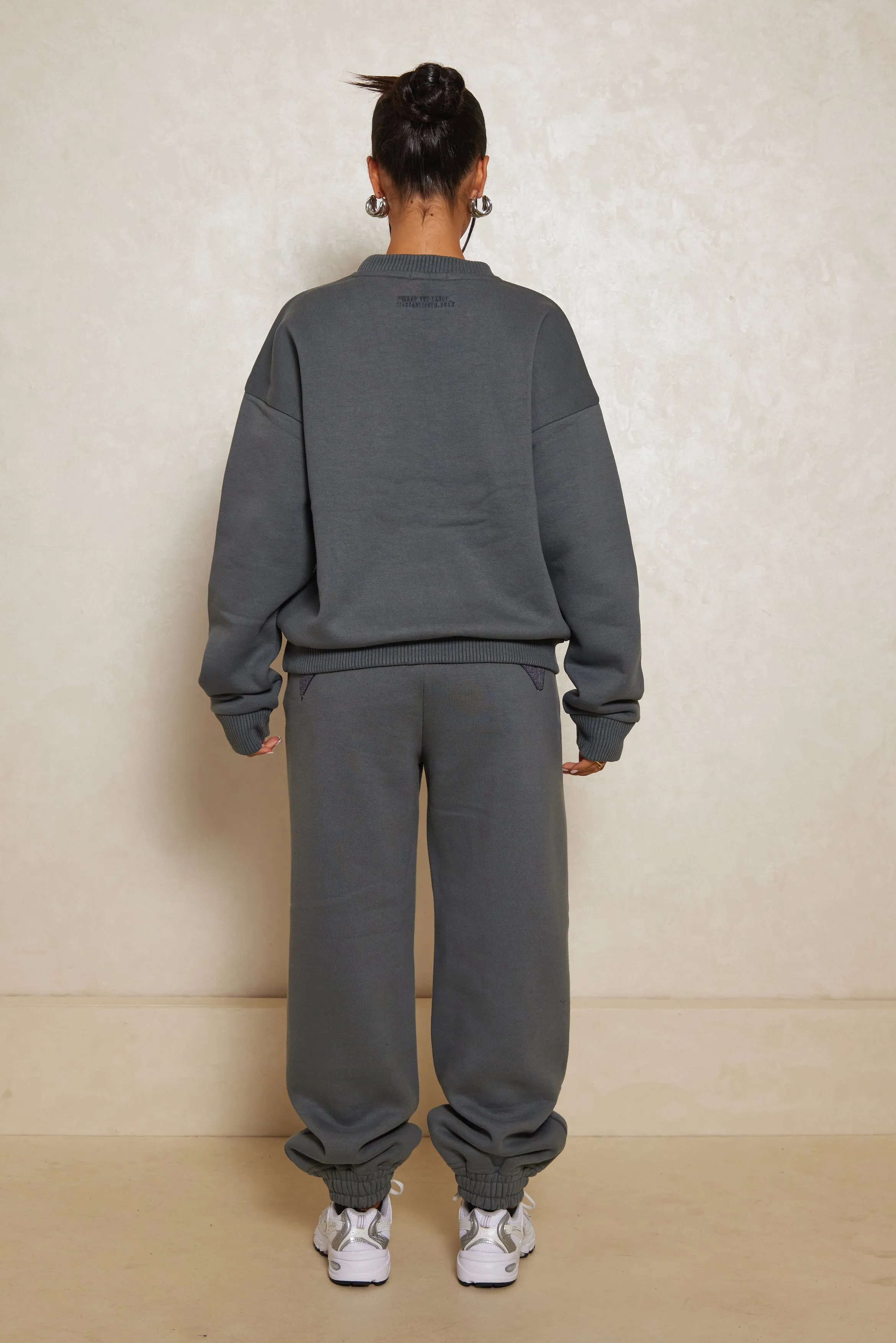 The Mars Varsity Sweatshirt - Charcoal