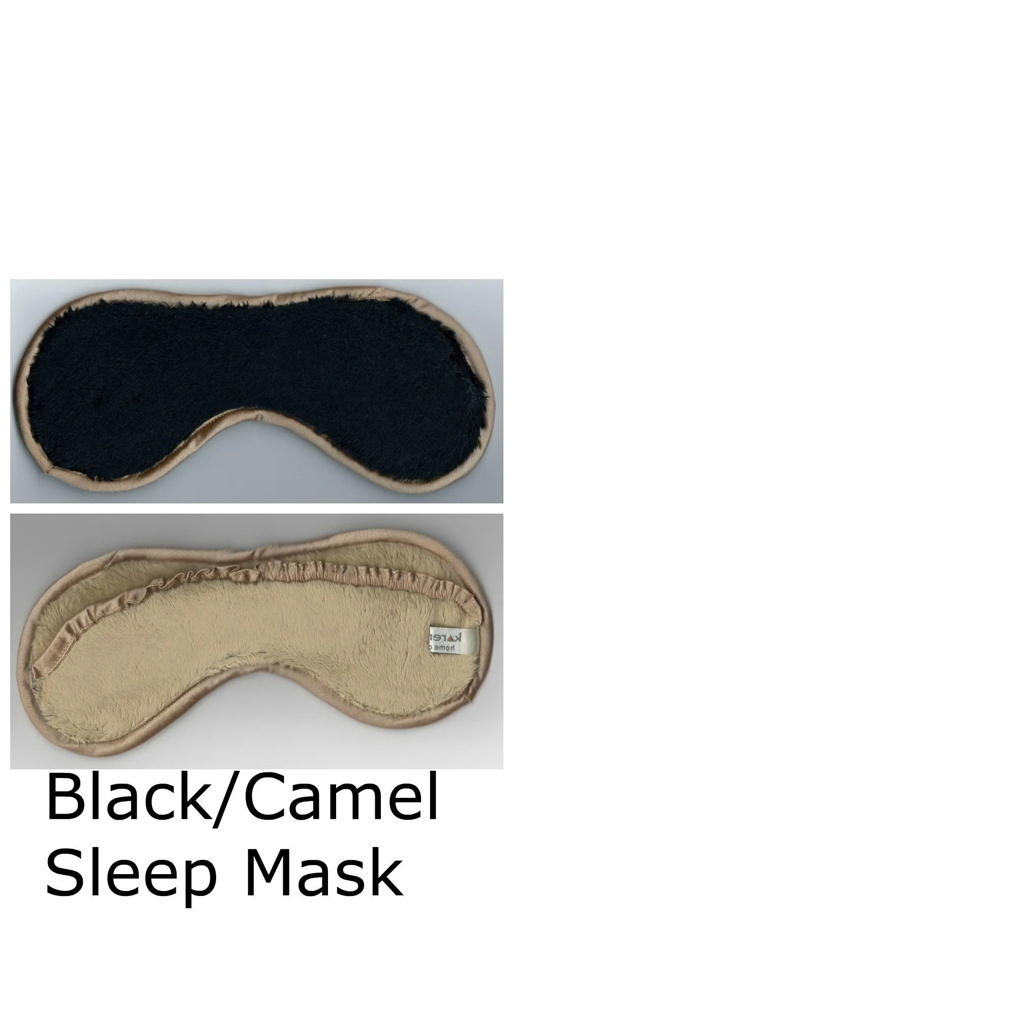 Two Toned Solid Colored Sleep Masks